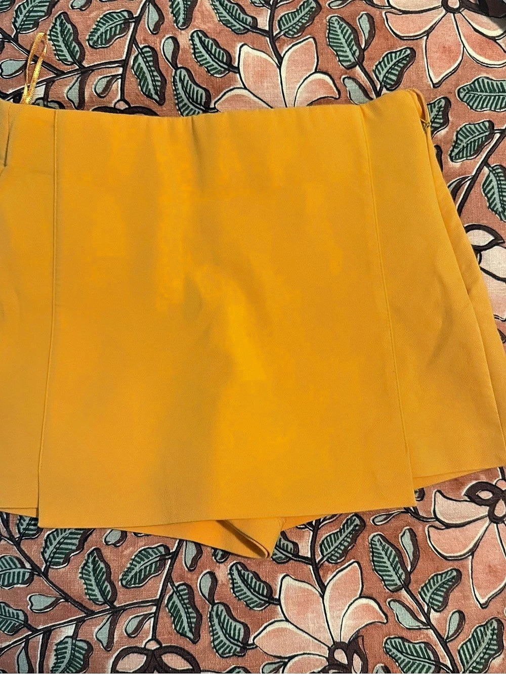Zara Orange Skort